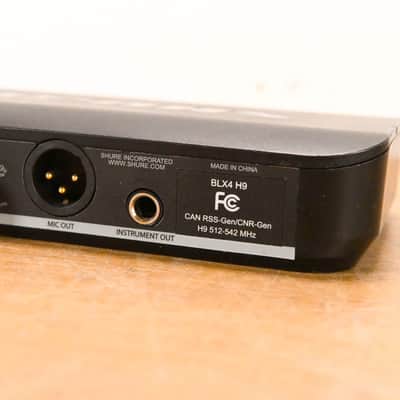 Shure BLX24/PG58 Handheld Wireless System - H9 Band (NO POWER SUPPLY) CG010XN image 6