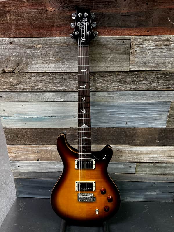 PRS SE DGT David Grissom Tremolo Signature 2023 - Present - McCarty Tobacco Sunburst image 1