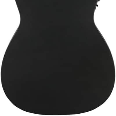 Fender Tim Armstrong Hellcat Concert Acoustic Guitar, Checkerboard, Walnut Fingerboard image 3