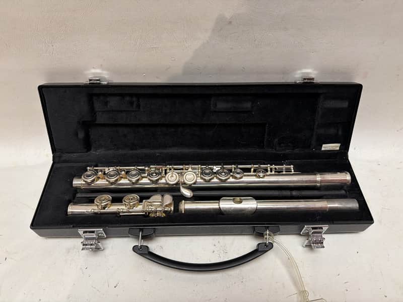 Yamaha YFL-222 Standard Flute 2010s - Silver-Plated image 1