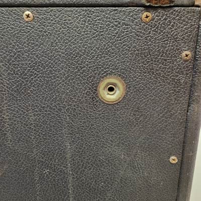 Fender Bandmaster Cabinet 2x12 Original Utah speakers  1967 - Black image 20