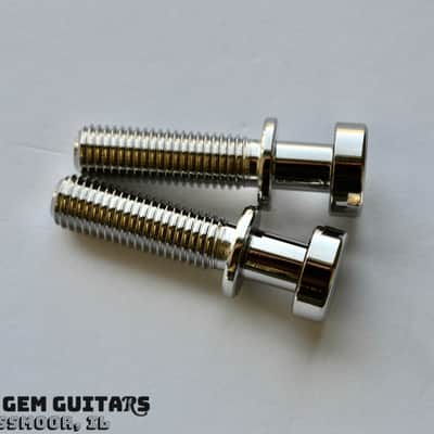 New! Gibson OEM Wraptail Tailpiece with Studs Nickel Finish fits Les Paul Special, Sg Special, Melody Maker Wrap Tail image 15