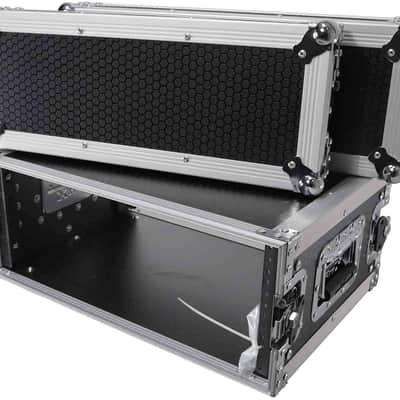 ProX X-4UE 4U Deluxe 14" Deep 19" Width Amp Effects Rack Flight Hard Case