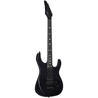 Legator Ninja 6 Floyd Rose Electric Guitar, Purple Crackle image 2