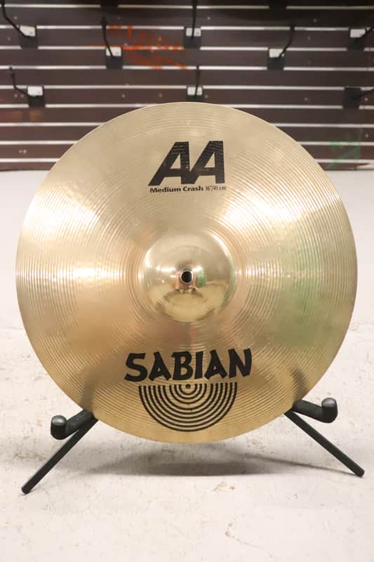 Sabian AA 16" Medium Crash Cymbal image 1