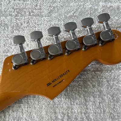 2012 Fender Kurt Cobain Road Worn Jaguar Left Hand Lefty + Case + Book + Extra Pickups Classic Player Jaguar Special HH Wiring image 14