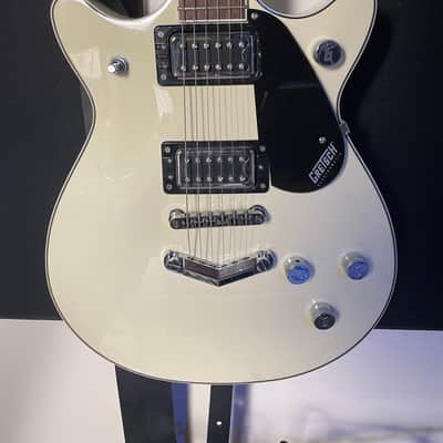 Gretsch G5222 Electromatic Double Jet BT with V-Stoptail 2022 - Present - Vintage White image 2