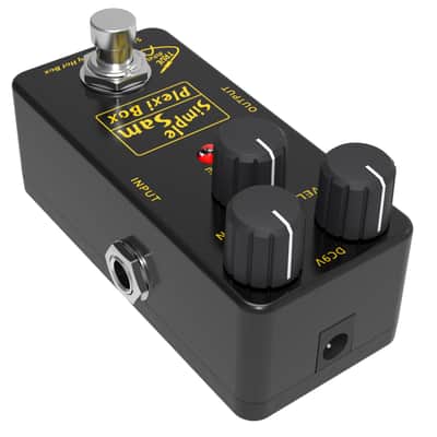 Simple Sam Plexi Box BRIT Amp Sim Distortion Guitar FX Pedal Astonishing Tone image 4