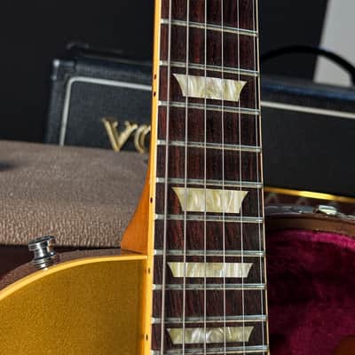 2012 Gibson 57 Les Paul Lee Roy Parnell Signature Goldtop image 7