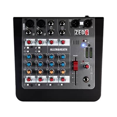 Allen And Heath Zed-6 Compact 6-Channel Analogue Mixer image 2