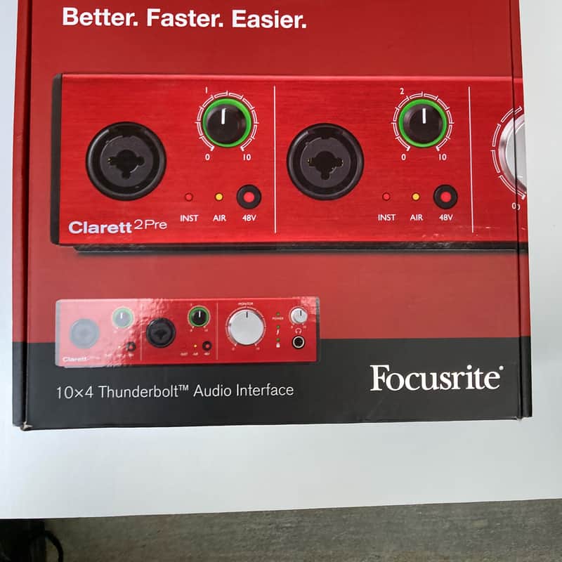 Focusrite Clarett 2 Pre Red
