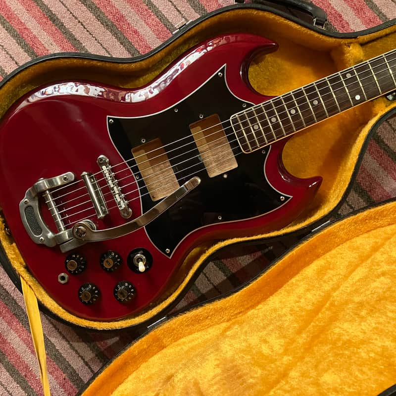 BELLWOOD SGタイプ ジャパンヴィンテージ　MIJ 70's Sekova SG Style Guitar MIJ Japan-Just Needs Pickups OHSC | Reverb