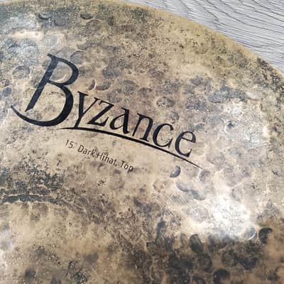 Mint! Meinl 15" Byzance Dark Hi-Hat (Pair) (Gorgeous!) image 4