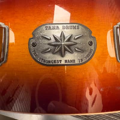 Tama Artwood Custom 14"x4" Snare Drum - Golden Sunset (Used) image 6
