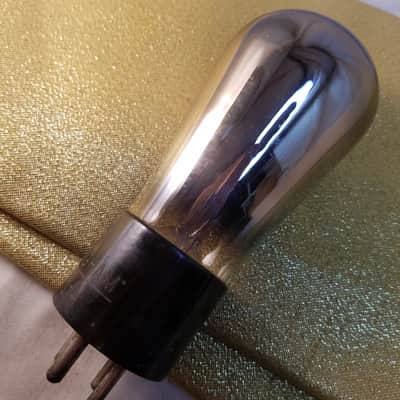 RCA Tight Matched Pair (2) Type 71A Antique tNOS AT1000 TESTED Vacuum Tubes Engraved Globe Power Amplifier CX371 1926-1930 image 13