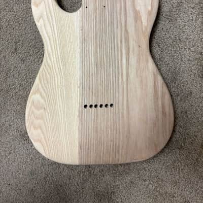 Raw Guitar Body Ash Body Telecaster Style image 3