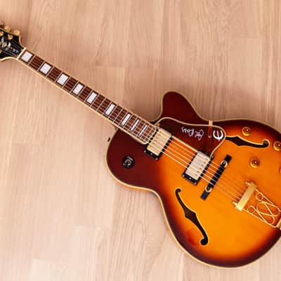 1995 Epiphone Emperor II Joe Pass Archtop Electric Guitar w/ Case, Korea Samick image 11
