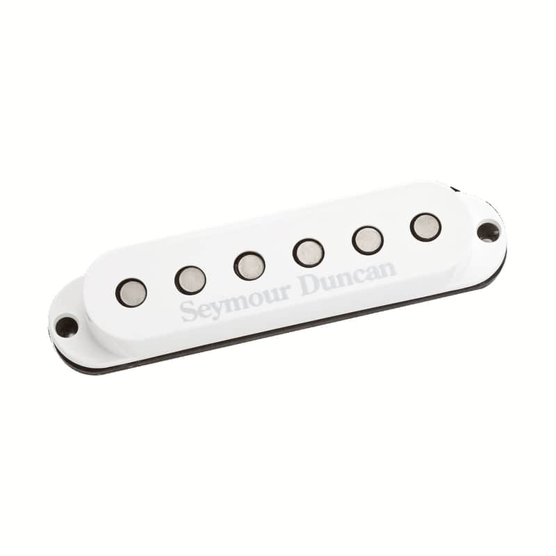 Seymour Duncan SSL-5 Custom Staggered for Strat Pickup - Single Coil - White Cover image 1
