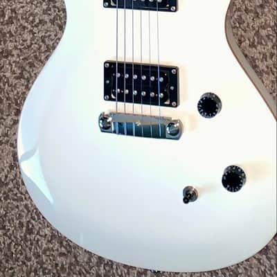 PRS SE white single cut electric guitar white made in Korea image 1