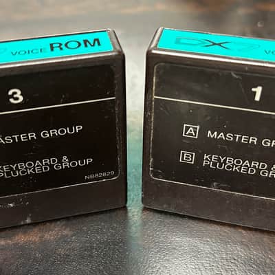Yamaha DX7 Data ROM Cartridge 1 & 3 image 2