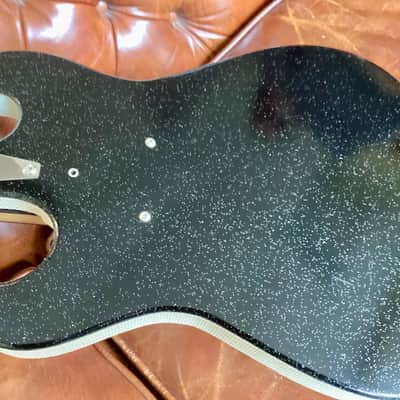 Silvertone 1448 With Case Amp 1962 - 1967 - Black image 7