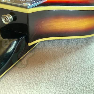 TEISCO FB-2 1968 w/HSC SCROLL HEAD VIOLIN BASS VINTAGE MIJ *RARE* image 15