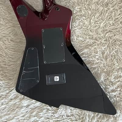 Jackson Pro Series Signature Phil Demmel Demmelition Fury PD, Red Tide Fade image 5