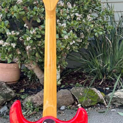 Mosrite Ventures 2 1966 - Candy Apple Red image 11