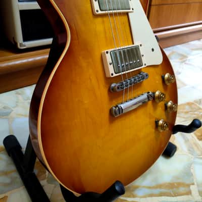 2013 Gibson Custom Shop Les Paul Standard Reissue 1958 R8 Iced Tea Burst 2013 - Iced Tea Burst image 3