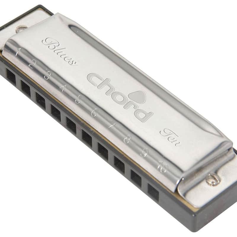 Chord Blues Ten Diatonic Harmonica Mouth Organ Blues Harp Key C image 1