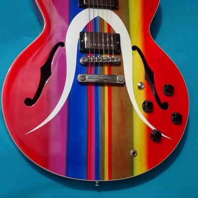 Gibson ES-335 2014 Custom Order "The Mustache" Memphis One Off ! image 2