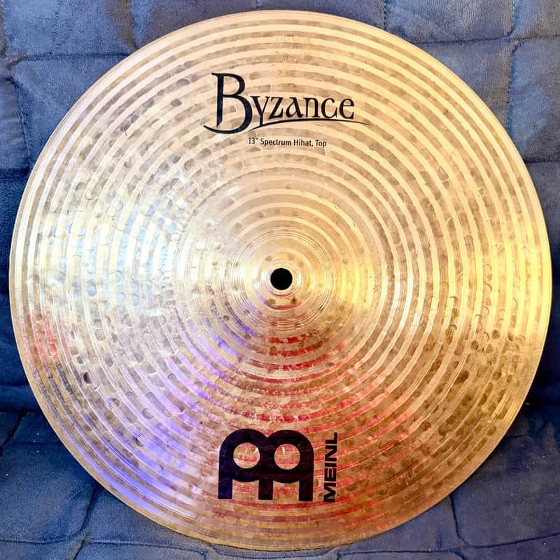 Meinl 13" Byzance Dark Spectrum Hi-Hat Cymbals (Rodney Holmes Signature) - Like New! image 1