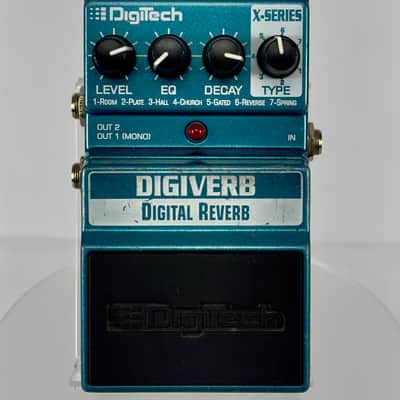 Digitech DigiVerb Digital Reverb Pedal | Reverb