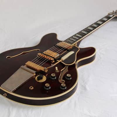 Gibson ES-355 TDSV 1977 cherry image 7