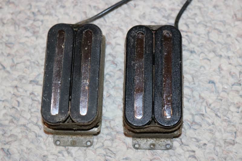 Rare Vintage 1980s Ibanez V5 Humbucker Pickup Set - No Tariffs image 1
