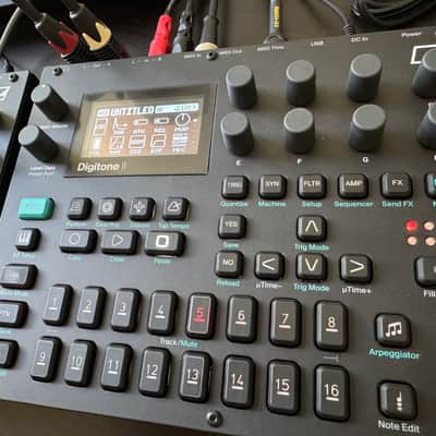 Elektron Digitone II 16-Voice Digital Synthesizer 2024 - Present - Black image 4