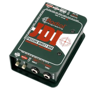 Radial JDI Jensen-equipped 1-channel Passive Instrument Direct Box w. 25 ft. XLR image 2