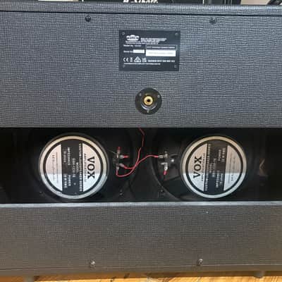 Vox V212C Custom 2x12" Guitar Speaker Cabinet 2010s - Black image 2