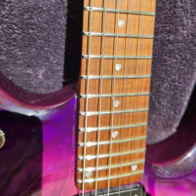 Ernie Ball Music Man JP15 2025 - Purple Maple Quilt image 14