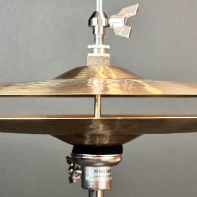Byrne 14" Heritage Series Hi Hat Cymbal Pair - 815/1050g image 6