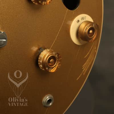 1973 Gibson Les Paul Signature Hollowbody Goldtop image 7