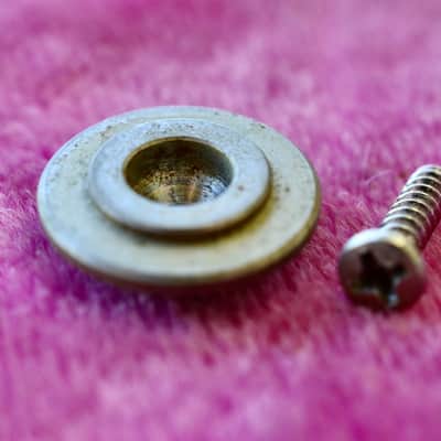 Vintage 1960s Fender Precision Bass String Tree Retainer Pre-CBS P-Bass part image 5