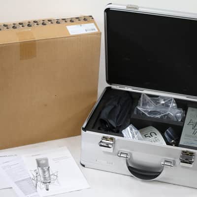 Neumann U 87 Rhodium Edition Set Limited Edition Large Diaphragm Multipattern Condenser Microphone 2017 - Rhodium image 1