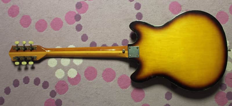 1068 Excetro E-108 (Teisco) Rare Vintage Japanese Guitar! | Reverb