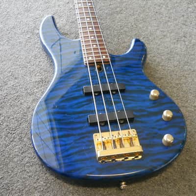 Yamaha BBG4 BB Series Passive 4-String Electric Bass (Trans Blue Burst) image 2