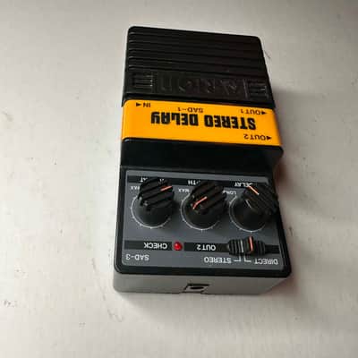 Arion SAD-1 Stereo Delay 1980s - Yellow image 4