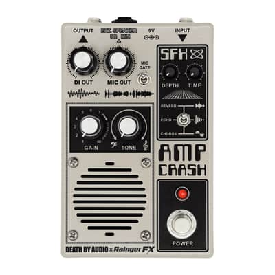 Death By Audio Amp Crash Amp / Mic / Multi-FX Pedal