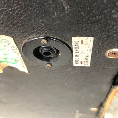 Marshall 2x 12 celestion 1975 checkerboard back 1975 - Black image 18