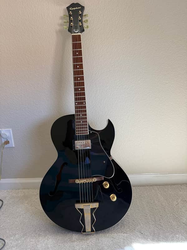 Epiphone Zephyr Regent 1998 - Ebony imagen 1