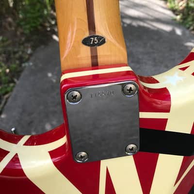 Tokai EVH Super Edition 1984 Black and Red Graphic image 9